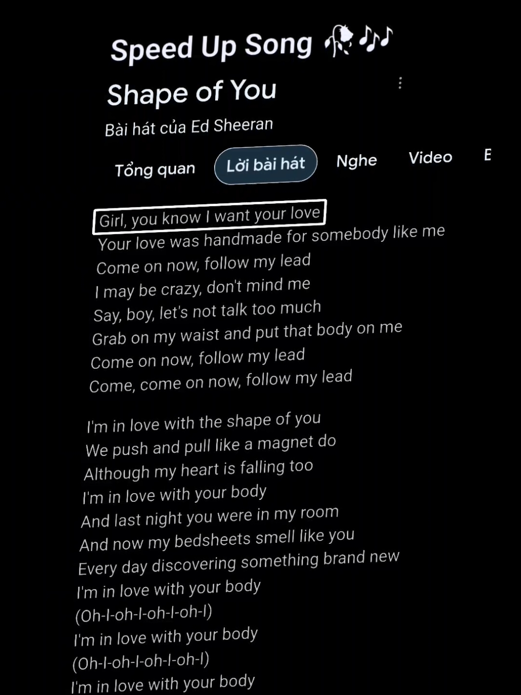 Shape of You 🥀🎶 #viral #xuhuong #speedsongs #chill #speedup #nhacremix #trending #trend2024 #lyrics #nhachay #nhac8d #8D #song #songs #music 