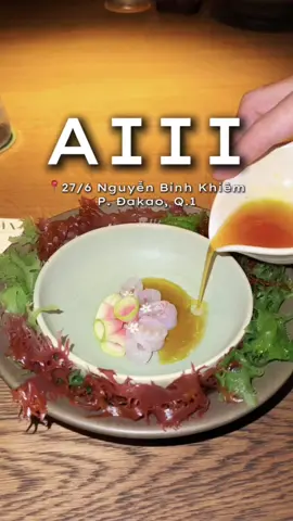 Trả lời @A Chef's Journey Aiii House Saigon - nhà hàng với quá nhiều điểm 10 #reviewanngon #ancungtiktok #saigon 