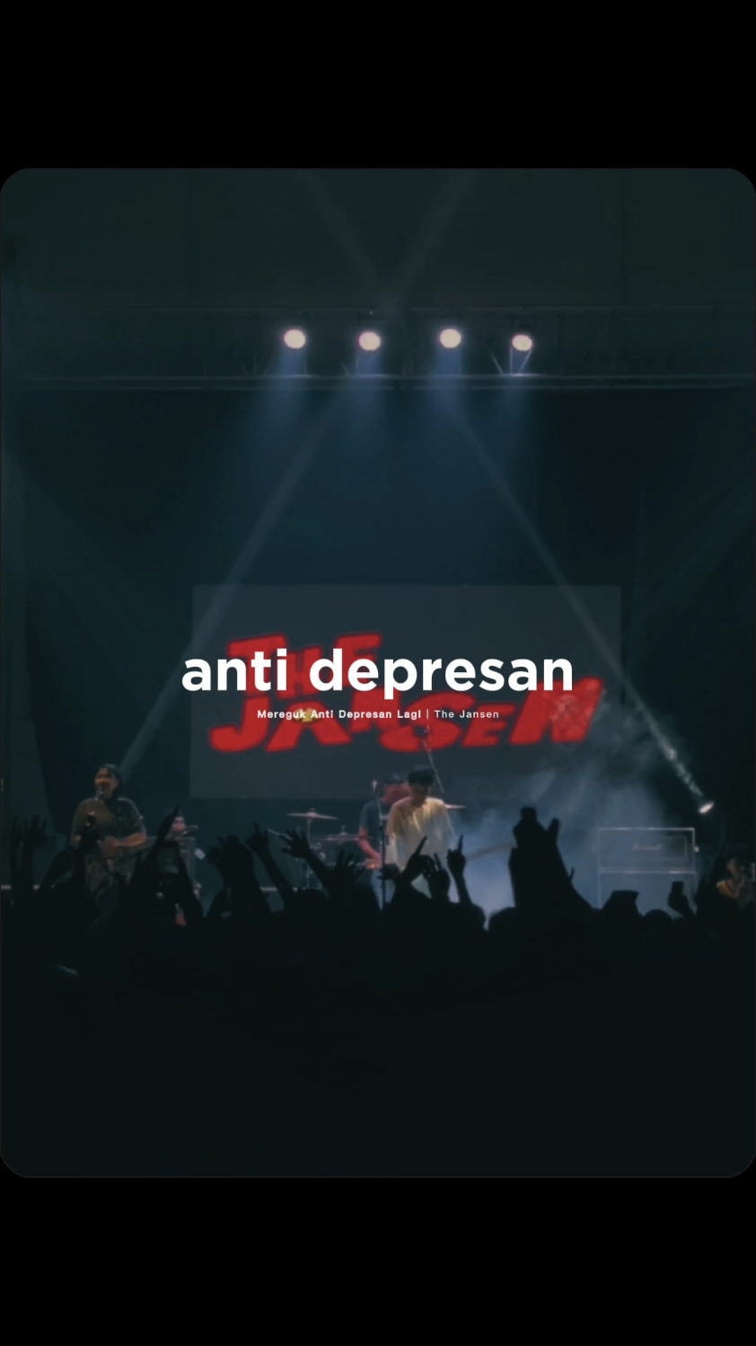 mereguk anti depresan lagi - The Jansen video by @yhusriiil  #meregukantidepresanlagi #thejansen #lyrics #liriklagu 