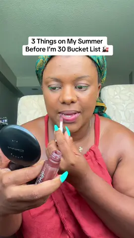 Bucket list for the summer #almost30 #bucketlist #grwm 