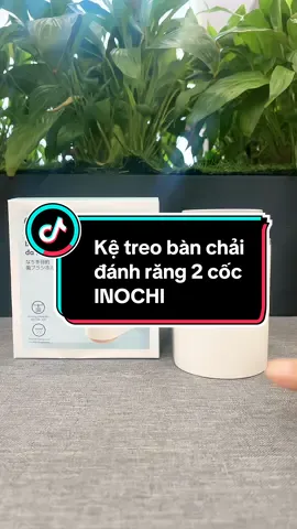 Kệ treo bàn chải đánh răng 2 cốc INOCHI #ketreobanchai #ketreobanchaidanhrangdantuong #ketreobanchaidangrang #giadung #giadungtienich #giadungtienloi #inochi #inochivietnam #xuhuong 