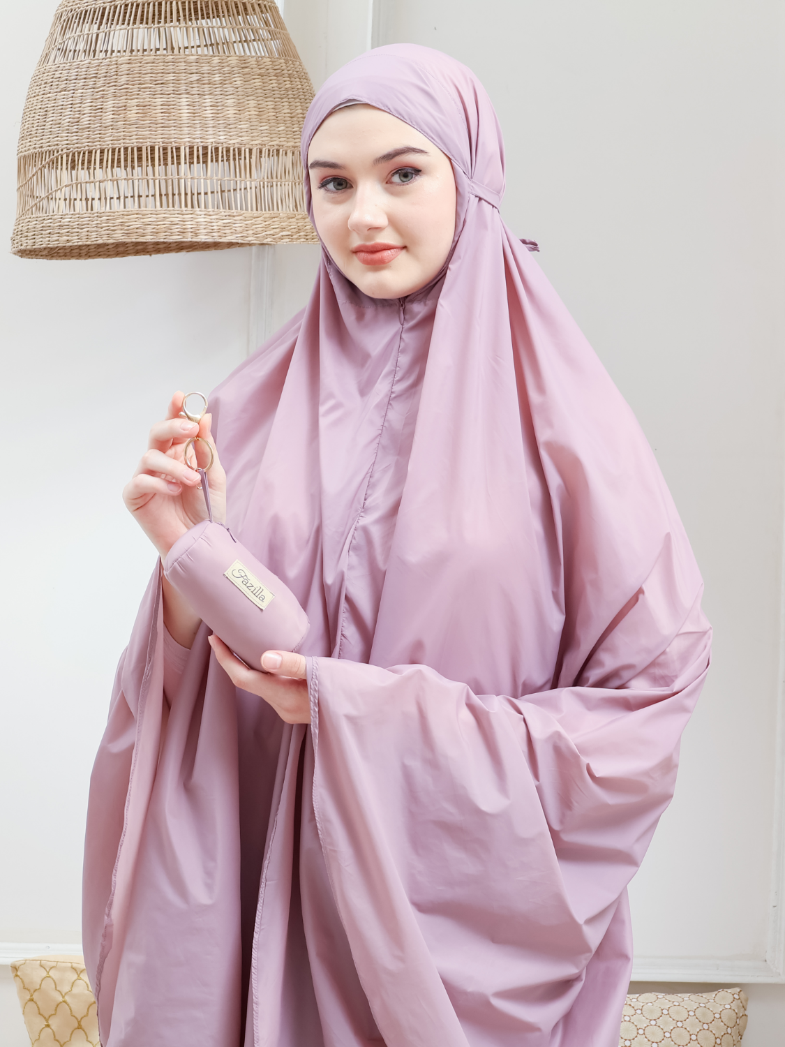 Mukena Traveling Mini Pouch Dewasa Parasut Korea Premium Jumbo #mukenatravel #mukenatraveling #mukenaparasut #mukenapremium #mukenatravelingminipouch