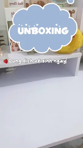 Ngày rụng 🍓 dùng mấy bà dùng loại nàooo??? #unboxing #unbox #unboxingvideo #xuhuong #dungdichvesinh #chamsoccobe #felceazzurra #greenbox_nhacua