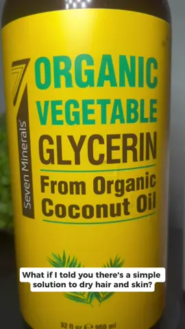 Glycerin > Hyaluronic Acid #vegetableglycerin #moisturizer #hydration #skincare #haircare #beauty #ttsacl #tiktokshopbacktoschool #explore #CapCut 