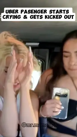 Uber Pasenger Starts Crying & Gets Kicked Out! 