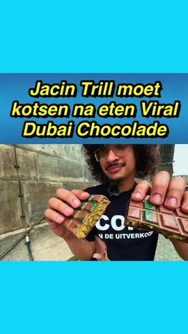 LINK IN BIO‼️ Volledige video op YouTube: RapNieuwsTV • 🎥: @Jacin Trill #food #viral #amsterdam #FoodTok #viralfood #chocolate #dubai #viralchocolate #dubaichocolate 