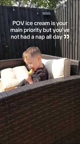 He’s at it again 🤣 #funny #kid #icecream #sleepy #fyp #foryoupage #banter #Meme 