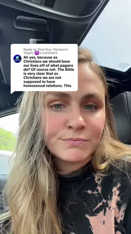 Replying to @That Guy (Version’s Virgin) ✝️ I believe God is wrong is much more concerned with who we hate rather than who we love ♥️ #queerchristians🏳️‍🌈 