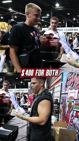 WHO WON THIS DEAL!?🔥😭#fyp #foryou #sneakerhead #sneakers #jordans #shoes #negotiation #trending #commonhypeaz #funny #gotsole #buisness 