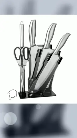 【Made in Japan】 Kitchen Knife Heavy Duty Set Original 6 pcs with Acrylic Knife Holder Knives Set Stainless Knife Made in Japan Original Steel Kitchen Knives Knife Block under#goodquality @K4RL•CYRUS @Princess Diane Rodri @Chef Bhodz 