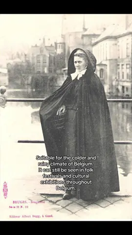 The kapmantel 🇧🇪 is a traditional piece of Belgian clothing. It is a type of cloak or cape traditionally worn by women, particularly in rural areas. The kapmantel typically features a hood and is designed to provide warmth and protection against the elements. Historically, it was often made of wool or other thick, durable fabrics, suitable for the colder and often rainy climate of Belgium. The kapmantel is part of the traditional costume that has been preserved in some cultural and historical societies, and it reflects the practical and modest fashion sensibilities of the past. It can still be seen in folk festivals, historical reenactments, and cultural exhibitions throughout Belgium. #GaliaBelgica  - #belgique #belgie #belgique🇧🇪 #belgique_bruxelle🇧🇪 #belgique🇧🇪 #belgiquetiktok🇧🇪 #belgiquetiktok🇧🇪 #belgiumtiktok #vlaanderen #vlaams #vlaanderentiktok #vlaamsetiktok #brugge #bruggers #ostende #alost #gent #genk #wallonie #wallonia #europ #europa #europe #patriot #patriots #patriotism 