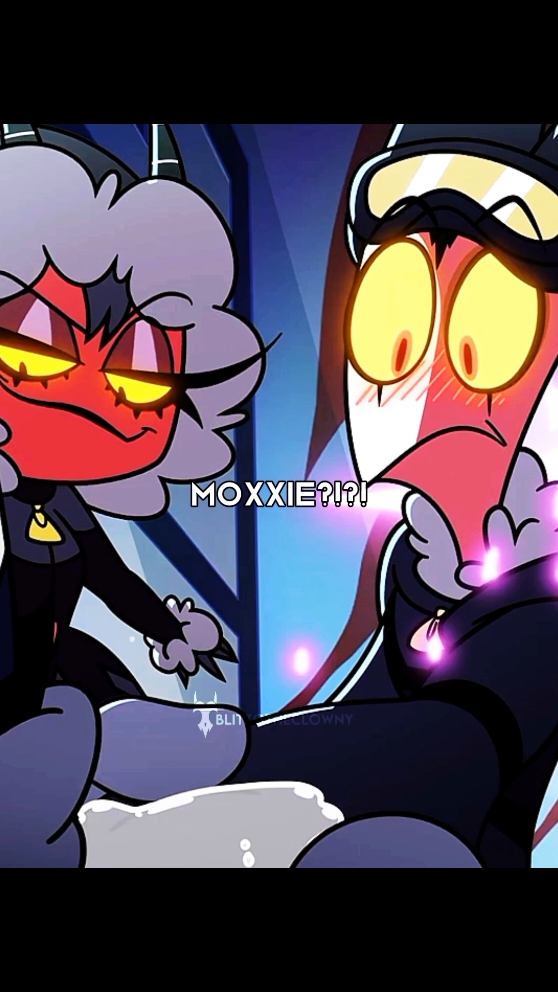 MOXXIE?🤨#parati#fyp#helluvaboss#blitzø#millie#moxxie 