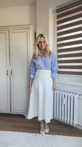My favorite look for work🤍 #fy #fyp #fyfyfy #viral #grwm #outfit #modesty #modestfashion #tzniut #judaism 