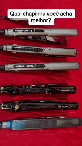 Gosto de todas, mas a melhor em durabilidade e a Babyliss a segunda a lizze extreme e em terceiro lugar a Mq porem a mq é a mais quente a que mais agiliza os atendimentos #mq #babylisspro #lizzeextreme #chapinha #melhorchapinha 