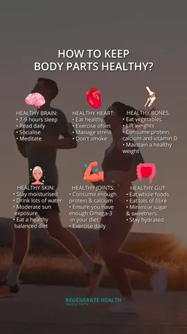 Feeling overwhelmed by keeping your body healthy? Start small. Simple habits like daily exercise, proper hydration, and balanced meals can transform your health. What’s your favorite healthy habit? Comment below! 👇 Disclaimer: The above information is for educational purposes only. It is not a substitute for medical care.