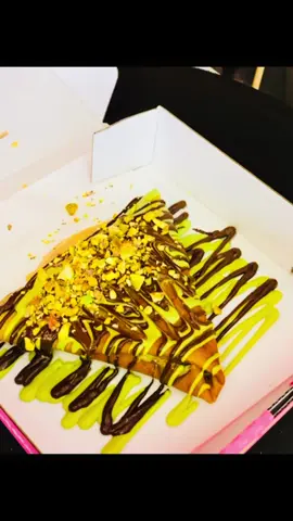 🚨 Introducing the New Viral Pistachio Kunafa Crepe 🚨 Get yours NOW!  📞 0113 403 4887 📍 Leeds, Beeston, LS11 SJY #DubaiEats #KunafaLove #PistachioDelight #SweetTreats #Crepes&Co #PistachioParadise 