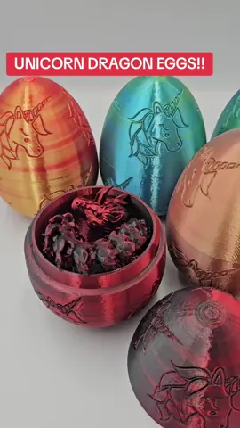 Unicorn dragon eggs #unicorn #dragoneggs #mysterydragonegg #TikTokShop #unicornegg 