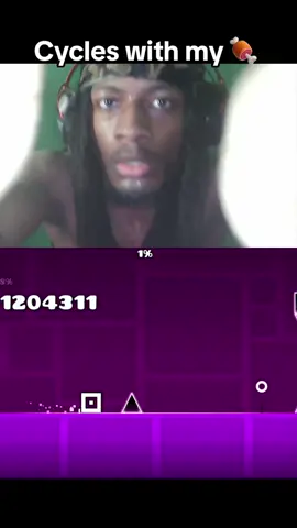 This def didnt take me an hour #geometrydash #supermeat 