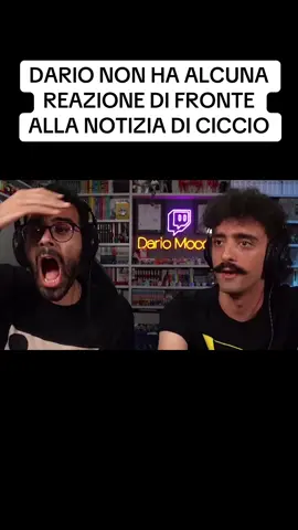 È rimasto totalmente impassibile  #twitchitalia #twitchitaliaclip #dariomoccia #dariomocciatwitch #dariomocciameme #dariomocciacore #dariomocciatwitchposting #mariosturniolo #mariosturniologo #cicciogamer89 