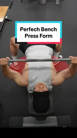 Follow these 6 form tips for the perfect bench press.  1. Proper Eye Positioning: Position your eyes directly underneath the bar when it's racked. This helps ensure a safe lift-off. 2. Back Position: Move from a flat back to an arched back. This helps engage your chest muscles more effectively and provides better stability. 3. Wrist Position: Keep your wrists relatively neutral. Make sure the bar rests on the base of your hand, close to your wrist.  4. Shoulder Positioning: Roll your shoulders back and down. This helps protect your shoulder joints and maximizes your chest engagement during the press. 5. Arm Angle: Your arms should be at a 45 to 70-degree angle from your body. This position helps target your chest muscles better and reduces shoulder strain. 6. Bar Path: Instead of a vertical up-and-down bar path, follow a diagonal path. Lower the bar to your lower chest or upper abdomen and press it back up in a slightly curved motion. This ensures a more natural movement and better muscle activation. Size & Shred Training program → deltabolic.com (link in bio) #benchpress
