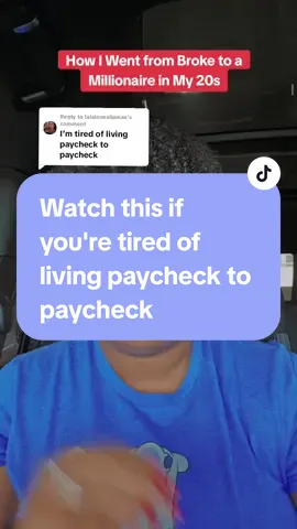 Replying to @lalalovesllamas Here are the 3 steps I took that moved me from broke and living paycheck to paycheck to now living in abundance as a God made millionaire. It's tough love but it's exactly what helped me! #abundance #makemoneyonline #makemoneyonlineforbeginners #finance #sidehustle #financialfreedom #mindsetshift #mindsetmotivation 