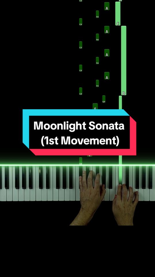 Respondendo a @p_angelus 🟢 Moonlight Sonata, Mov. 1 | EASY MEDIUM Piano Tutorial #pianotutorial #moonlightsonatapiano #moonlightsonatapianotutorial #moonlightsonata1stmovement #piano #easypiano #easypianotutorial #seemusicpiano #synthesiapiano 