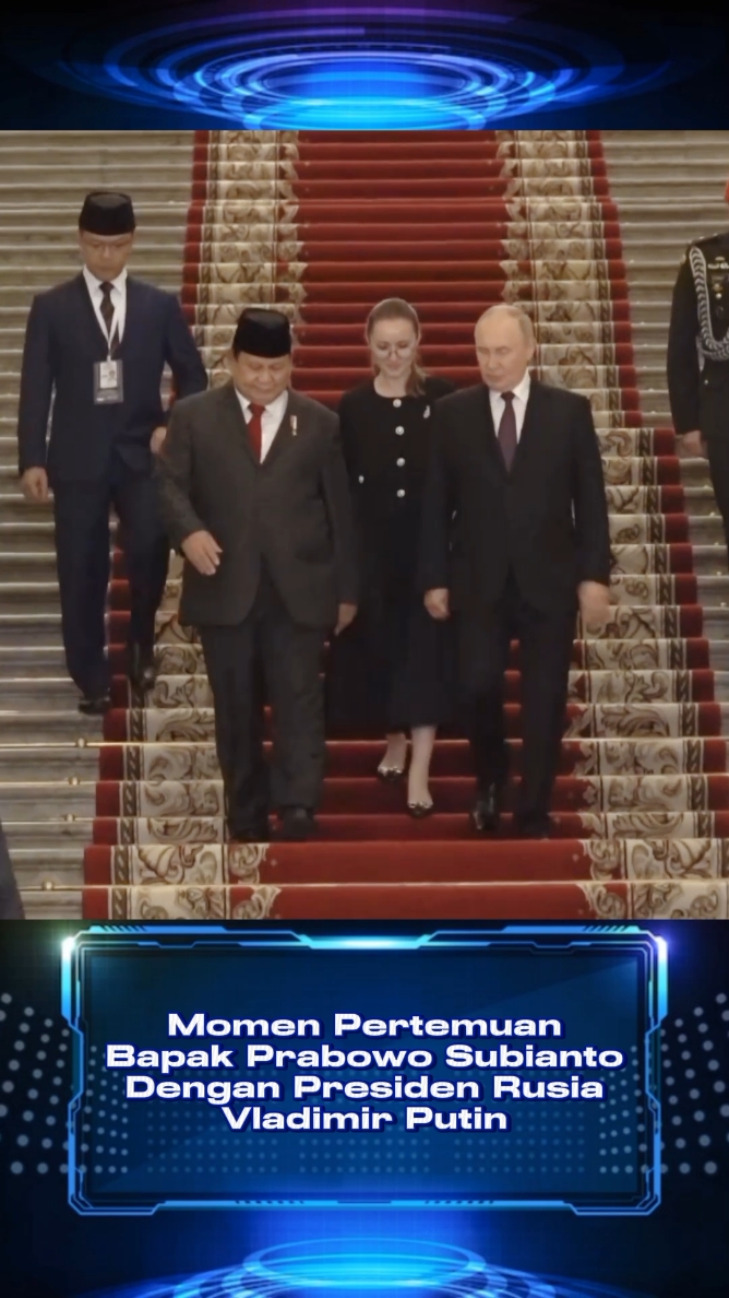 Momen Pertemuan Bapak Prabowo Subianto dengan Presiden Rusia, Vladimir Putin  #prabowo #prabowosubianto #menhan #presidenterpilih #prabowo_story 