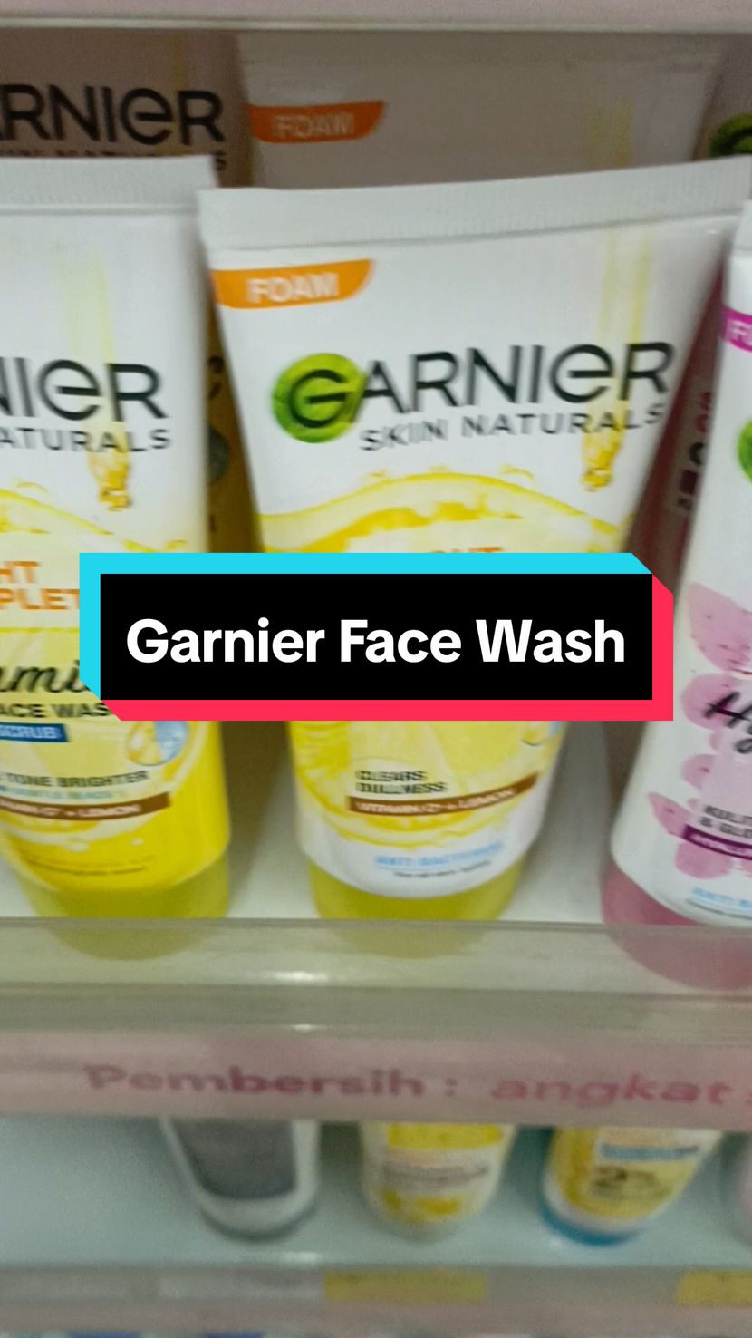 garnier skin naturals face wash pilihan untuk bersihkan wajahmu #garnier #sabuncucimuka #facewash 