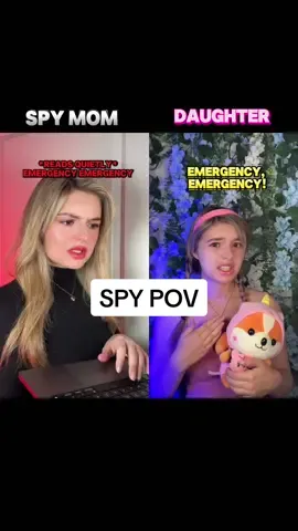 #pov: when the spy’s daughter gets approached by a creepy man, she uses her special necklace to alert her mom and dad…#mom #dad #daughter #acting #story #fyp 