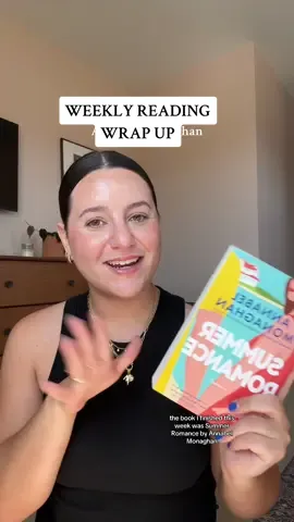 a weekly reading wrap up with the quirkiest meet cute #weeklyreadingwrapup #readingwrapup #bookrecs #BookRecommendations #BookTok #summerromance #romancebooks #romancebookrecs 