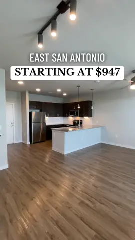 EAST - $947 - 1BED/1BATH — 2BED/2BATH - $1275 - 950 SqFt 3BED/2BATH - $1706 - 1320 SqFt — UNICORN DEAL 🦄! We RAN 🏃‍♀️ over to this property when we heard about their reduced pricing! Amenities include a resort-style pool, fitness center, and TWO dog parks 🐶. — Comment or DM and we can set up a tour! 📲 #sanantoniotx #sanantonio   #sanantonioapartments 