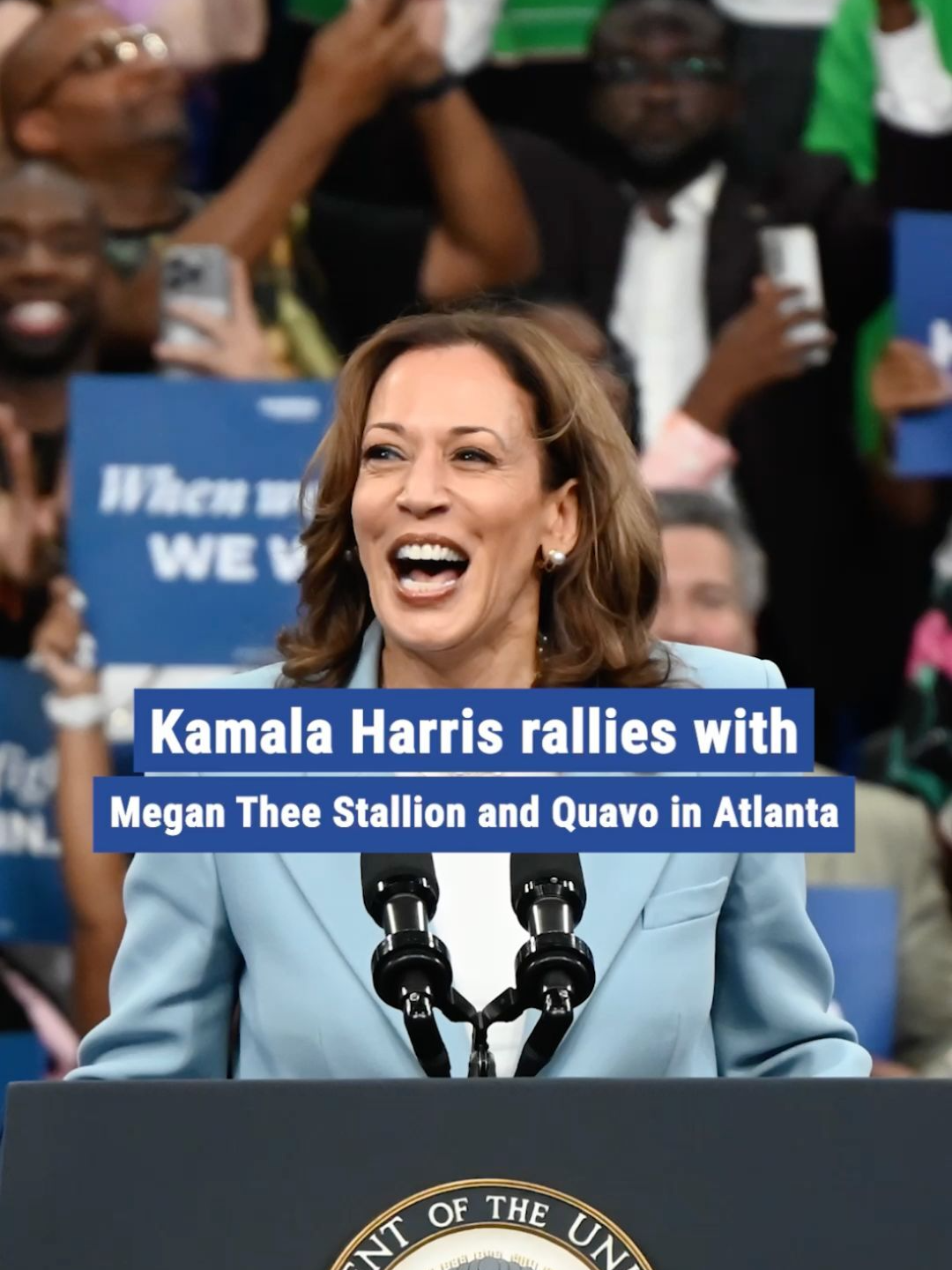 Kamala Harris says her campaign is gaining momentum during a star-studded Atlanta rally. What do you think? Brooke Singman breaks it down.