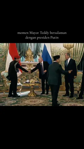 menyala pak wadan🔥 #mayorteddy #mayorteddyindrawijaya #mayorteddyajudanprabowo #fypシ゚viral #vladimirputin 