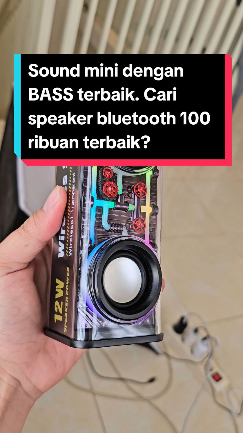 Sound mini dengan predikat bass terbaik #speakerbluetooth #speakerbluetoothyangviral 