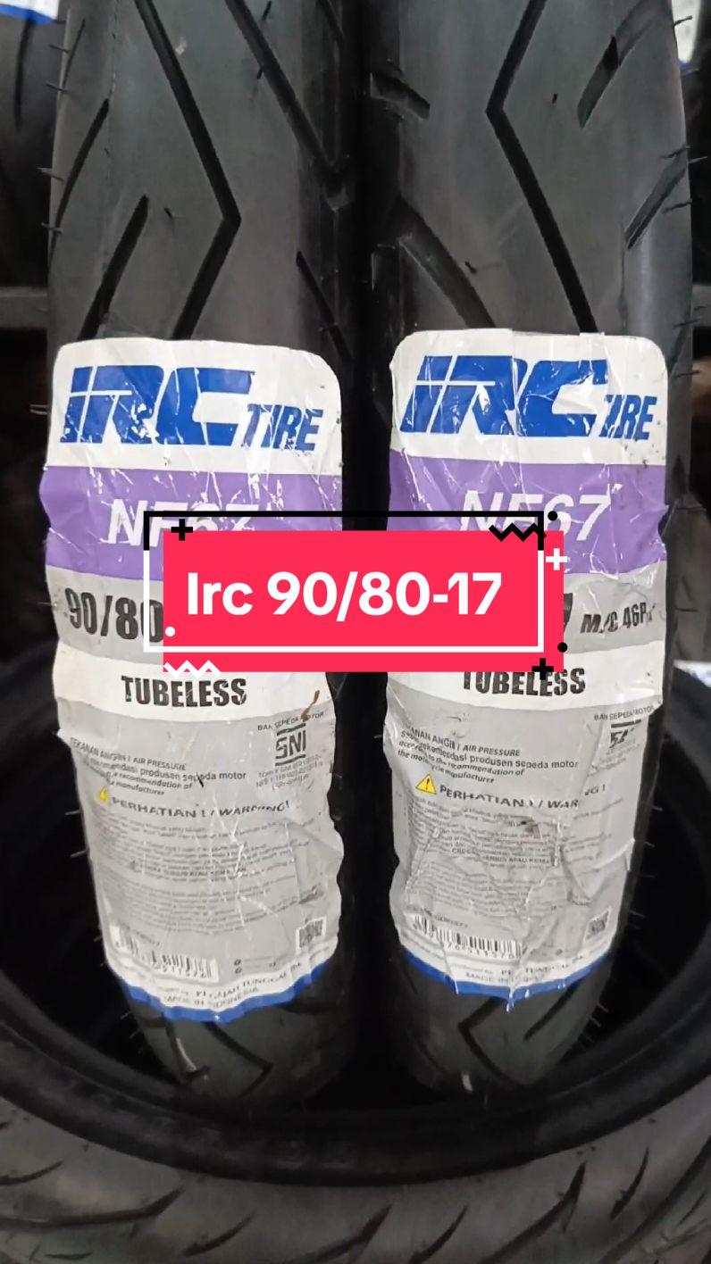 irc 90/80-17 nf67 salah satu motif yg paling elegan, motif tidak terlalu rame, harga udah paling wort it, dikepoin harga nya di keranjang kuning ya guys #irc #fyp #fypシ #masukberanda #viral #fypシ゚viral 