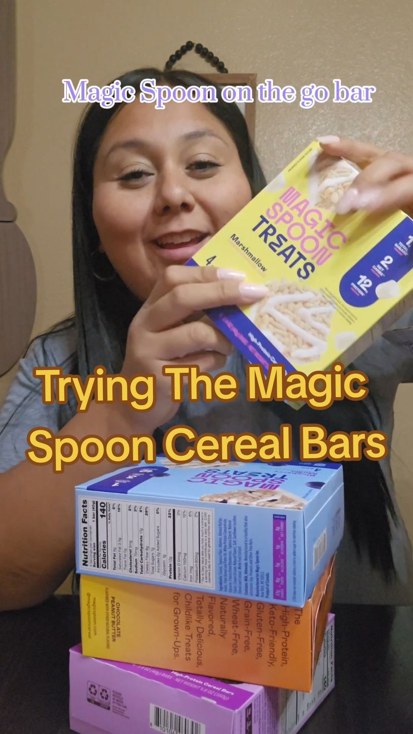 I just went down memory lane. This gave me similar taste to the bars I used to love when I was younger, but with higher protein and better ingredients. 😋🙌 #magicspoon #tastetest #cerealbars #proteinbars #magicspooncereal #magicspoon #cereal #ketofriendly #highprotein #healthylifestyle #lowcarb #grainfree  #glutenfree #foryou 
