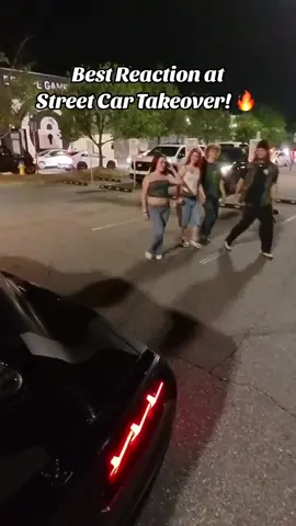 Loved her reaction!  #findher #corvette #cammed #choppin  #reactions #streetcartakeover #charlotte #batman #fypp #fypage 