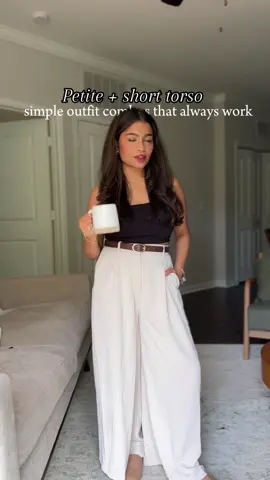 👇🏽Outfit combos/formulas that always work esp for us petites with short torsos. 1. Little top (typically a fitted cropped top) + short bottoms (skirts, shorts etc) 2. Big jacket (can be shorts, blazers, shackets etc) and short bottom (can be combo 1 or a dress under) 3. Big jacket + long bottom (trousers, skirts etc) 4. Little top (crop top, cropped sweater etc) + long bottom [this is a great combo since the opposing pieces end up complimenting each other] Do these work? Let me know if you try!  #petite #shorttorso 