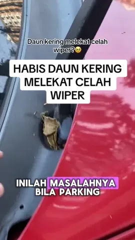 Habis Daun Kering Melekat Celah2 Wiper..Nak Buang Kemain Susah kene korek bagai..Sbb tu kene pakai car wiper hole protection ni. Dah takde dah daun kering melekat celah wiper😃 #carwiperhole #carwiperholecover #coverlubangwiper #celahwiperkereta #wiperkereta #carwiperprotectioncover #carwiperprotection #wiperprotection #wiperprotectionpad #caraccessories #CapCut 