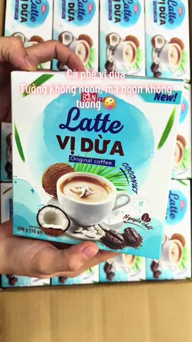 Cà phê dừa ngon không tưởng, các bác nhất định phải thử nha #caphe #coffee #cafehoatan #caphedua #duacoffee #latte #lattedua 