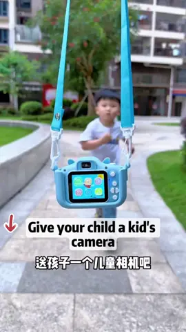 Give your child a kid’s camera to record their growth😍😍#camera #tiktoksg #fypシ #kidstoys #kidsgifts 