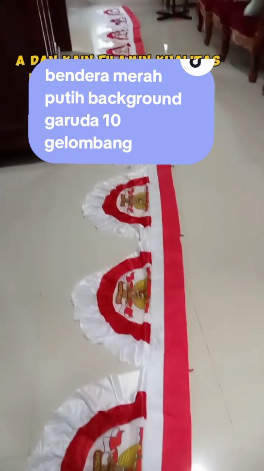 Bendera merah putih background Garuda 10 gelombang harga terjangkau #benderamerahputih #benderagaruda #benderagelombang #benderaagustusan 