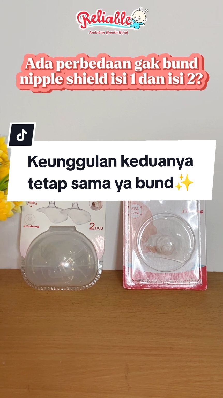 Untuk keduanya, keunggulannya tetap sama ya bund🥰 #menyusui #foryoupage #bundabijak #reliablebaby #ibudananak  -sf