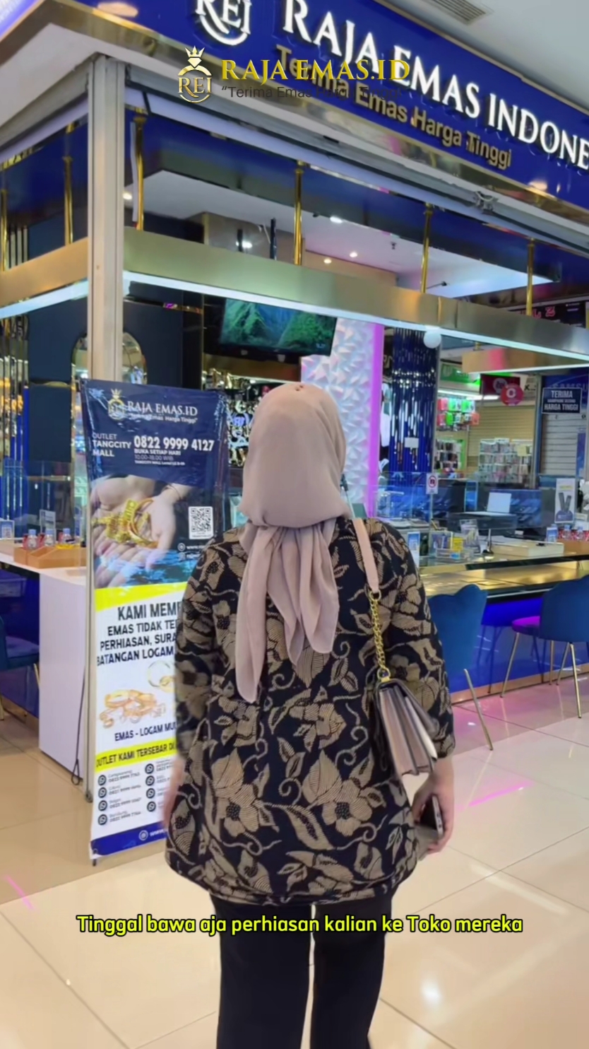 di Raja Emas menerima segala jenis Emas rusak, Patah ataupun Hilang sebelah ya sobat REI🥰 #jualemastanpasurat #perhiasan #tokoemas #emasmurni #fyp 