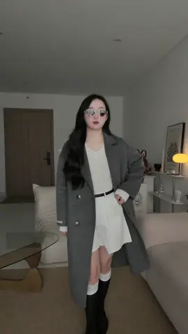 Áo mangto đẹp lắm luôn ý 🤍 #tieutieuofficial #review  