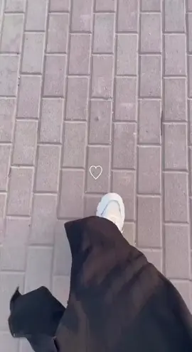 #تمشيه لطيفههه#بنت ابها #