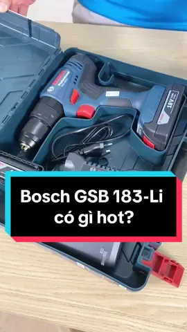 Máy khoan pin Bosch GSB 183-Li có khả năng làm ổn định, lâu dài có đúng không? Hãy cùng xem phần test sản phẩm để có câu trả lời nhé! #thbvietnam #thb #maydochuyendung #tool #bosch #boschprofessional #maykhoan #maykhoanpin 