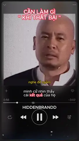 Phải làm gì khi thất bại #danglenguyenvu #hiddenbrandd #giantutrung #tritue #trituedothai #doanhnhantaichinh #doanhnhan #khoinghiepkinhdoanh #