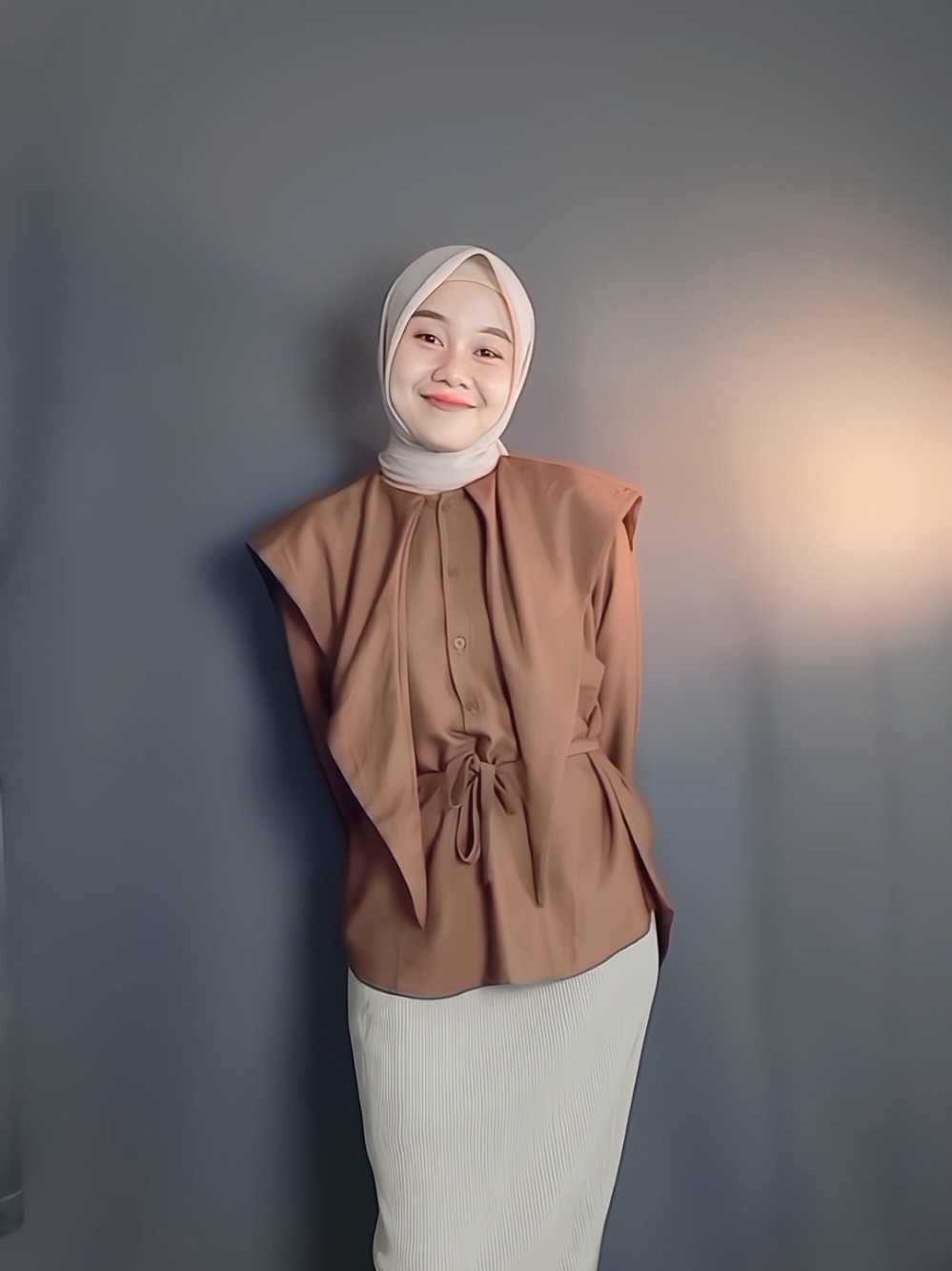 bisa gonta ganti style dlm 1 baju #ootdfashion #OOTD #outfit #outfithijab #inspirasioutfit #namirablouse 