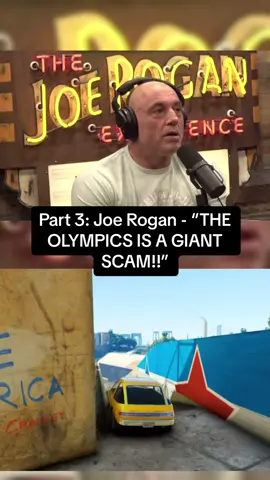 Part 3: Joe Rogan discusses how The Olympics is a giant scam! #trending #tiktok #trend #podcast #clips #clip #jre #rogan #joerogan #olympics #2024olympics 